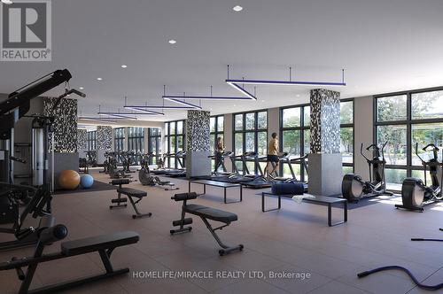 406 - 2545 Simcoe Street N, Oshawa, ON - Indoor Photo Showing Gym Room