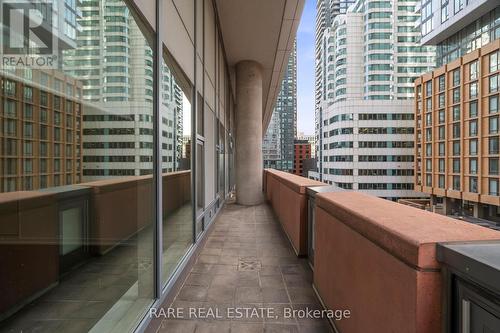 621 - 21 Widmer Street, Toronto, ON - Outdoor With Balcony