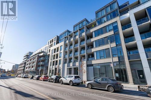 401 - 20 Gladstone Avenue, Toronto, ON - Outdoor With Balcony With Facade