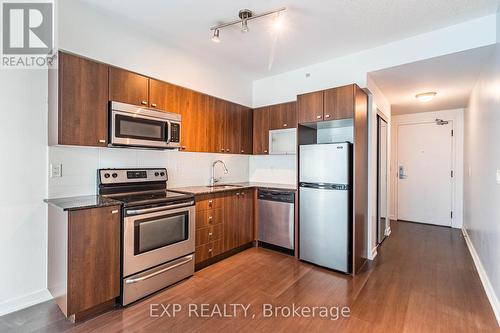 1410 - 69 Lynn Williams Street, Toronto, ON - Indoor Photo Showing Kitchen With Stainless Steel Kitchen