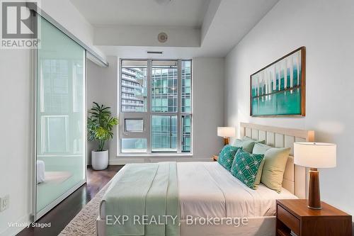 1410 - 69 Lynn Williams Street, Toronto, ON - Indoor Photo Showing Bedroom