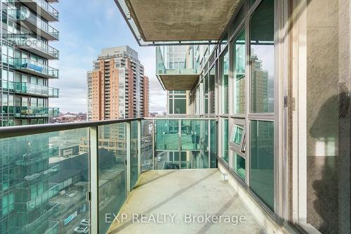 1410 - 69 Lynn Williams Street, Toronto, ON - Outdoor With Balcony With Exterior