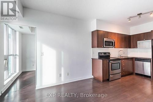 1410 - 69 Lynn Williams Street, Toronto, ON - Indoor Photo Showing Kitchen With Stainless Steel Kitchen