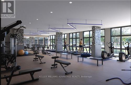 915 - 2545 Simcoe Street N, Oshawa, ON - Indoor Photo Showing Gym Room