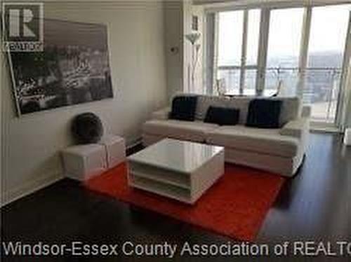 50 Absolute Avenue Unit# 4110, Mississauga, ON - Indoor Photo Showing Living Room