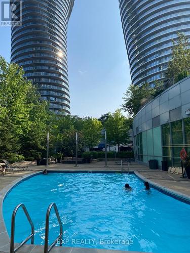 3210 - 80 Absolute Avenue, Mississauga, ON - Outdoor With In Ground Pool