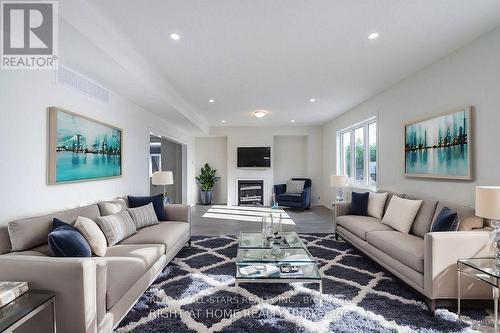 13 Spruceside Drive, Kawartha Lakes (Bobcaygeon), ON - Indoor Photo Showing Living Room With Fireplace