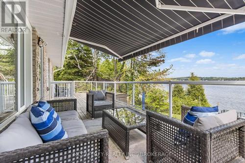 80 Neville Point Road, Stone Mills, ON - Outdoor With Deck Patio Veranda With Exterior