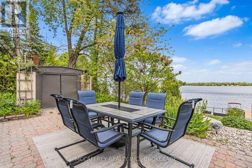 80 Neville Point Road, Stone Mills, ON - Outdoor With Body Of Water With Deck Patio Veranda