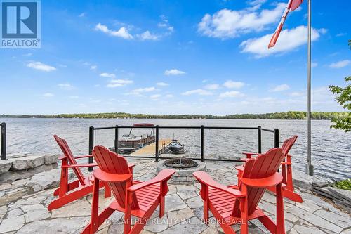 80 Neville Point Road, Stone Mills, ON - Outdoor With Body Of Water With Deck Patio Veranda With View