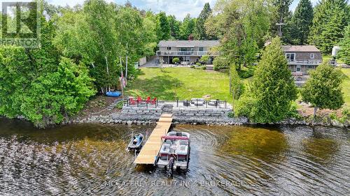 80 Neville Point Road, Stone Mills, ON - Outdoor With Body Of Water With Deck Patio Veranda