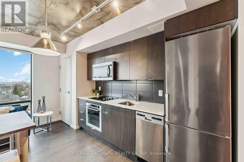 803 - 105 Champagne Avenue, Ottawa, ON - Indoor Photo Showing Kitchen With Stainless Steel Kitchen