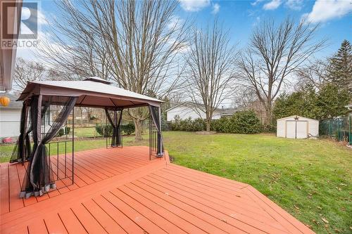 1547 Randy Road, Sarnia, ON - Outdoor With Deck Patio Veranda With Backyard