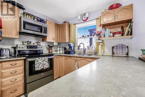 307403 Centre Line A E, Grey Highlands, ON - Indoor Photo Showing Kitchen With Double Sink