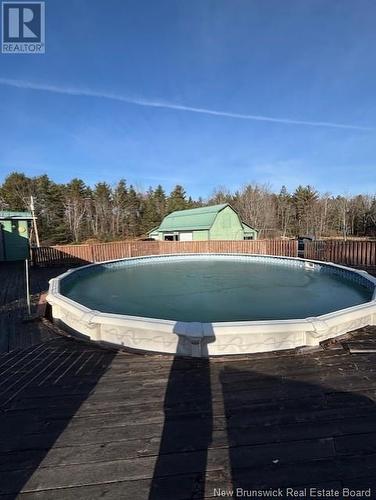 378 Ledge Road, Crocker Hill, NB - Outdoor With Above Ground Pool