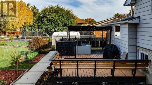 138 Sunset Drive, Goderich (Goderich (Town)), ON - Outdoor With Deck Patio Veranda With Exterior