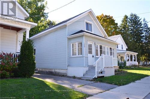 122 Huron Street, Central Huron (Clinton), ON - Outdoor With Facade