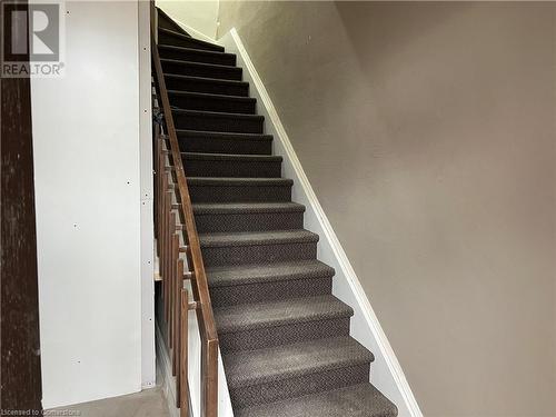 View of stairs - 660 Main Street E Unit# 1, Hamilton, ON - Indoor Photo Showing Other Room