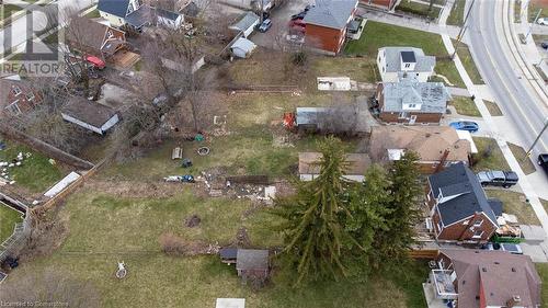 Birds eye view of property - 296 Ottawa Street S, Kitchener, ON 