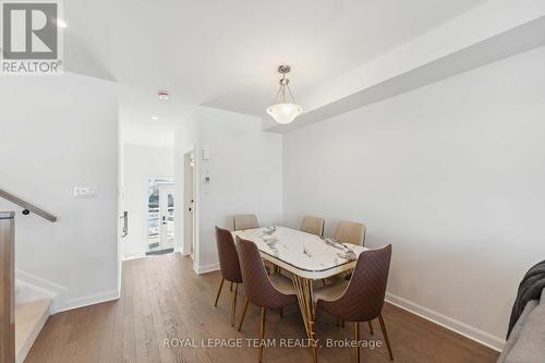 168 Invention Boulevard, Ottawa, ON - Indoor Photo Showing Dining Room