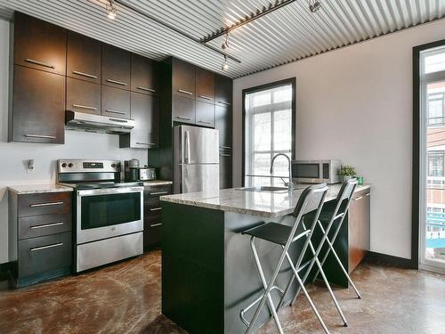 Kitchen - 202-190 Boul. Hector-Papin, L'Assomption, QC - Indoor Photo Showing Kitchen With Upgraded Kitchen