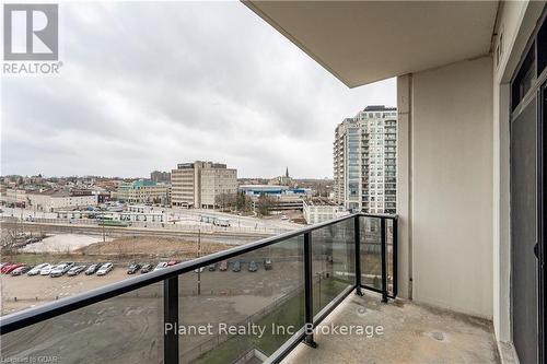 901 - 150 Wellington Street E, Guelph (Central West), ON - Outdoor With Balcony With View With Exterior