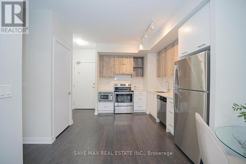 204 - 180 Veterans Drive, Brampton, ON - Indoor Photo Showing Kitchen With Stainless Steel Kitchen