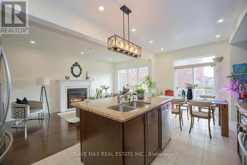 61 Edinburgh Drive, Brampton, ON - Indoor With Fireplace