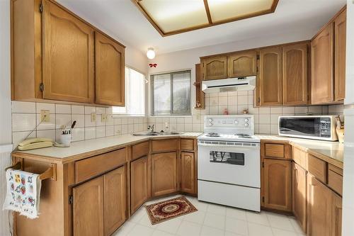 1991 143A Street, Surrey, BC - Indoor Photo Showing Kitchen With Double Sink