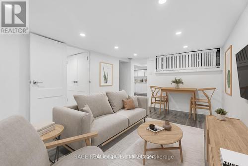 509 Sammon Avenue, Toronto, ON - Indoor Photo Showing Living Room