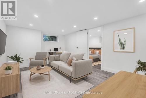 509 Sammon Avenue, Toronto, ON - Indoor Photo Showing Living Room