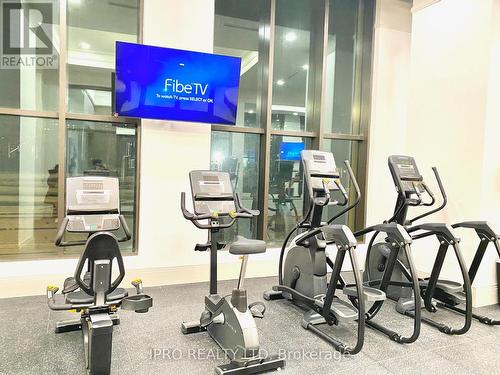 2707 - 30 Elm Drive E, Mississauga, ON - Indoor Photo Showing Gym Room