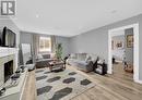 179 Rutherford Road N, Brampton, ON  - Indoor Photo Showing Living Room With Fireplace 