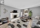 179 Rutherford Road N, Brampton, ON  - Indoor Photo Showing Living Room With Fireplace 