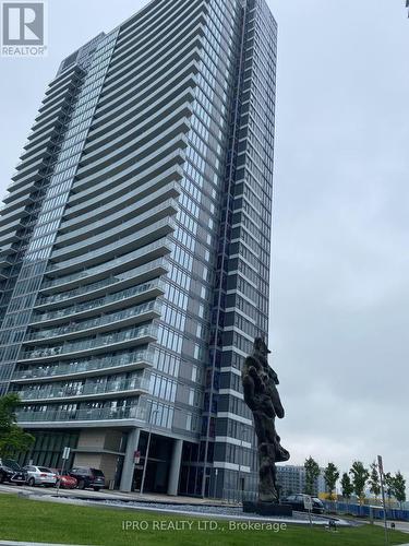 2105 - 121 Mcmahon Drive, Toronto, ON - Outdoor With Balcony With Facade