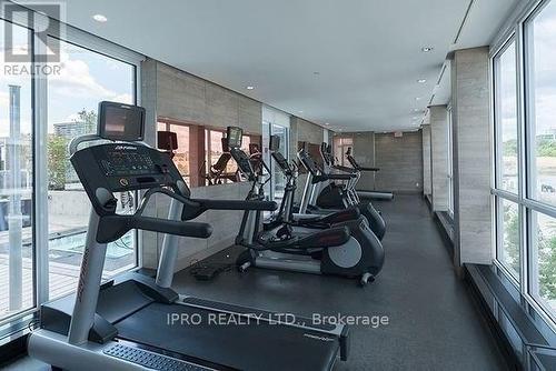 2105 - 121 Mcmahon Drive, Toronto, ON - Indoor Photo Showing Gym Room