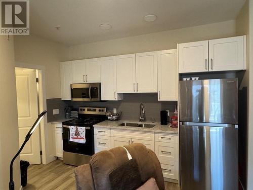 7310 Main Street Unit# 209, Osoyoos, BC - Indoor Photo Showing Kitchen With Double Sink