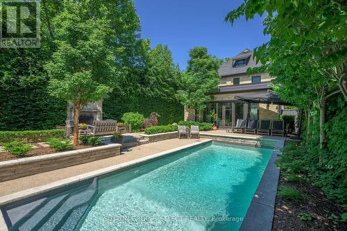 867 Hellmuth Avenue, London, ON - Outdoor With In Ground Pool With Backyard