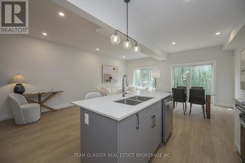 Lot 5 - 1511 Chickadee Trail, London, ON - Indoor Photo Showing Kitchen With Double Sink