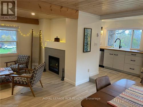 2 John Street, Northern Bruce Peninsula, ON - Indoor With Fireplace