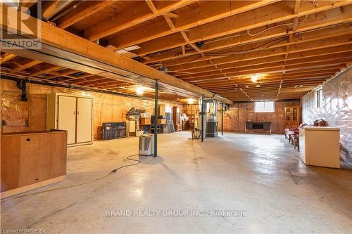 109 Alexandria St, Georgian Bluffs, ON - Indoor Photo Showing Basement