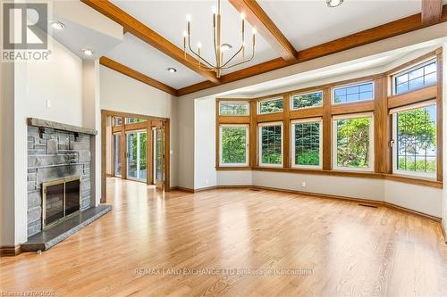 248 Bruce Road 23, Kincardine, ON - Indoor Photo Showing Other Room With Fireplace