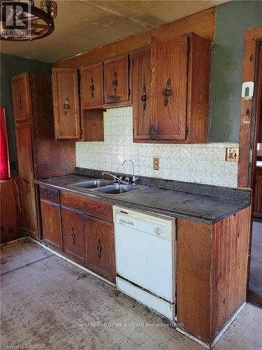 444 Chepstow Road, Brockton, ON - Indoor Photo Showing Kitchen With Double Sink