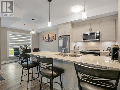 5840 Newman Boulevard Unit# 118, Lasalle, ON - Indoor Photo Showing Kitchen With Double Sink With Upgraded Kitchen