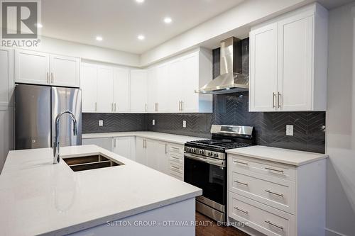 346 Monticello Avenue, Ottawa, ON - Indoor Photo Showing Kitchen With Double Sink With Upgraded Kitchen