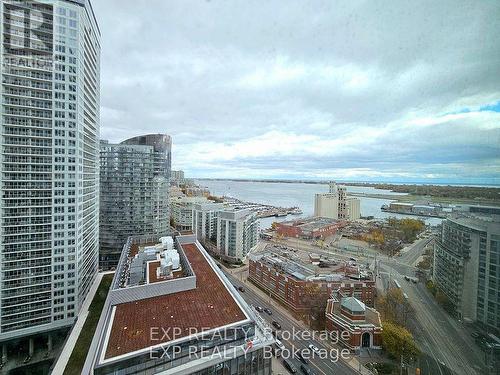 2402 - 600 Fleet Street, Toronto, ON - Outdoor With Body Of Water With View