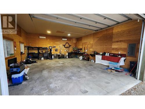 Garage - 5870 Okanagan Street, Oliver, BC - Indoor Photo Showing Garage