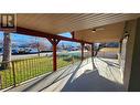 Deck to Street View - 5870 Okanagan Street, Oliver, BC  - Outdoor With Deck Patio Veranda With Exterior 