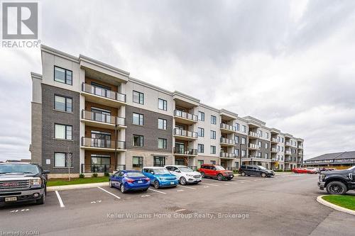 302 - 99B Farley Road, Centre Wellington (Fergus), ON - Outdoor With Balcony With Facade