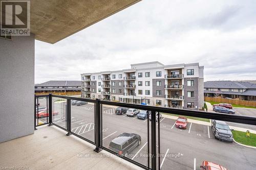 302 - 99B Farley Road, Centre Wellington (Fergus), ON - Outdoor With Balcony With View With Exterior